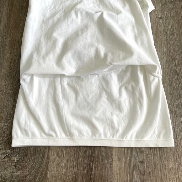 Avec Les Filles Built in Bra Tank White - Size: L / XL - Picture 5 of 6